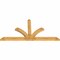 Ekena Millwork Richland Rough Sawn Timber Gable Bracket, Western Red Cedar, 108"W x 54"H x 4"D x 6"F, 12/12 Pitch GBW108X54X0406RIC00RWR - alternate 4